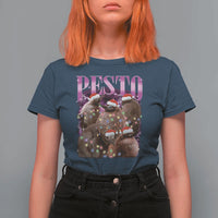 Funny Pesto The Penguin Christmas T Shirt For Women - Wonder Print Shop