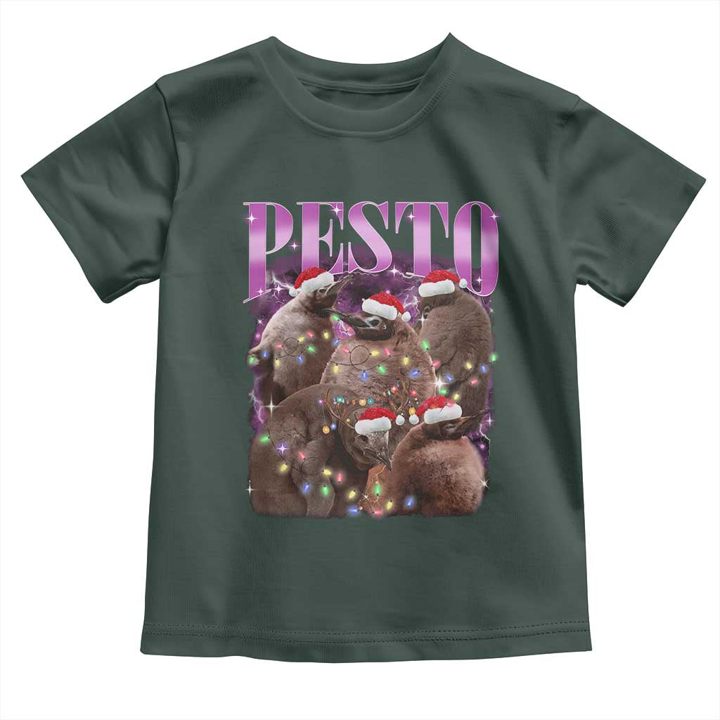 Funny Pesto The Penguin Christmas Toddler T Shirt