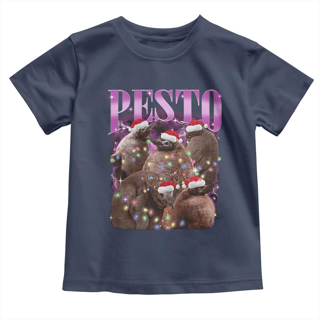 Funny Pesto The Penguin Christmas Toddler T Shirt