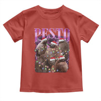 Funny Pesto The Penguin Christmas Toddler T Shirt