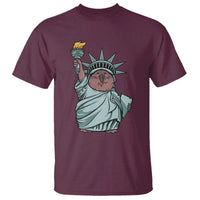 Funny Pesto The Penguin Statue Of Liberty T Shirt - Wonder Print Shop