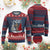Christmas Begins With Christ Ugly Christmas Sweater Leopard Cross Plaid Xmas Tree - Wonder Print Shop