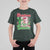 Funny Christmas Season T Shirt For Kid Switch Red And Green Skeleton Hand - Wonder Print Shop