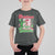 Funny Christmas Season T Shirt For Kid Switch Red And Green Skeleton Hand - Wonder Print Shop