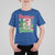 Funny Christmas Season T Shirt For Kid Switch Red And Green Skeleton Hand - Wonder Print Shop