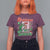 Funny Christmas Season T Shirt For Women Switch Red And Green Skeleton Hand - Wonder Print Shop