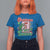 Funny Christmas Season T Shirt For Women Switch Red And Green Skeleton Hand - Wonder Print Shop