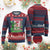 Funny Xmas Season Ugly Christmas Sweater Switch Red And Green Skeleton Hand - Wonder Print Shop