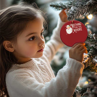 Funny Xmas Naughty Santa Christmas Ornament Nothing For You Whore - Wonder Print Shop