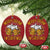 Funny Merry Drunk I'm Xmas Christmas Ornament Vintage Beer Mugs Xmas - Wonder Print Shop