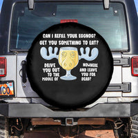Funny Christmas Vacation Eggnog Spare Tire Cover Can I Refill Your Eggnogs Get You Something To Eat Xmas Movie - Wonder Print Shop