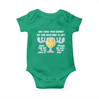 Funny Christmas Vacation Eggnog Baby Onesie Can I Refill Your Eggnogs Get You Something To Eat Xmas Movie - Wonder Print Shop