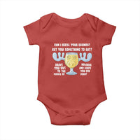 Funny Christmas Vacation Eggnog Baby Onesie Can I Refill Your Eggnogs Get You Something To Eat Xmas Movie - Wonder Print Shop