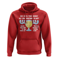 Funny Christmas Vacation Eggnog Hoodie Can I Refill Your Eggnogs Get You Something To Eat Xmas Movie - Wonder Print Shop