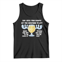 Funny Christmas Vacation Eggnog Tank Top Can I Refill Your Eggnogs Get You Something To Eat Xmas Movie - Wonder Print Shop