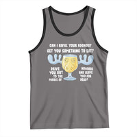 Funny Christmas Vacation Eggnog Tank Top Can I Refill Your Eggnogs Get You Something To Eat Xmas Movie - Wonder Print Shop