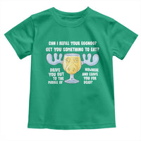Funny Christmas Vacation Eggnog Toddler T Shirt Can I Refill Your Eggnogs Get You Something To Eat Xmas Movie - Wonder Print Shop