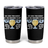 Funny Christmas Vacation Eggnog Tumbler Cup Can I Refill Your Eggnogs Get You Something To Eat Xmas Movie - Wonder Print Shop