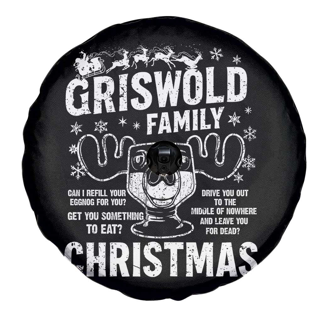 Funny Christmas Vacation Eggnog Spare Tire Cover Griswold Family Can I Refill Your Eggnogs Xmas Movie - Wonder Print Shop