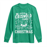Funny Christmas Vacation Eggnog Long Sleeve Shirt Griswold Family Can I Refill Your Eggnogs Xmas Movie - Wonder Print Shop
