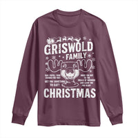 Funny Christmas Vacation Eggnog Long Sleeve Shirt Griswold Family Can I Refill Your Eggnogs Xmas Movie - Wonder Print Shop
