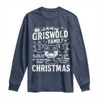 Funny Christmas Vacation Eggnog Long Sleeve Shirt Griswold Family Can I Refill Your Eggnogs Xmas Movie - Wonder Print Shop