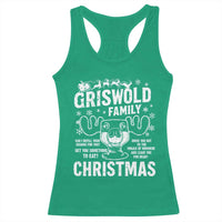 Funny Christmas Vacation Eggnog Racerback Tank Top Griswold Family Can I Refill Your Eggnogs Xmas Movie - Wonder Print Shop