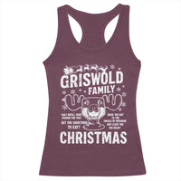 Funny Christmas Vacation Eggnog Racerback Tank Top Griswold Family Can I Refill Your Eggnogs Xmas Movie - Wonder Print Shop
