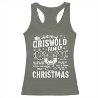 Funny Christmas Vacation Eggnog Racerback Tank Top Griswold Family Can I Refill Your Eggnogs Xmas Movie - Wonder Print Shop