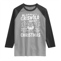 Funny Christmas Vacation Eggnog Raglan Shirt Griswold Family Can I Refill Your Eggnogs Xmas Movie - Wonder Print Shop