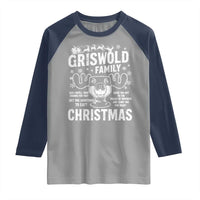 Funny Christmas Vacation Eggnog Raglan Shirt Griswold Family Can I Refill Your Eggnogs Xmas Movie - Wonder Print Shop