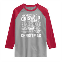 Funny Christmas Vacation Eggnog Raglan Shirt Griswold Family Can I Refill Your Eggnogs Xmas Movie - Wonder Print Shop