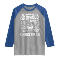 Funny Christmas Vacation Eggnog Raglan Shirt Griswold Family Can I Refill Your Eggnogs Xmas Movie - Wonder Print Shop