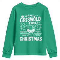 Funny Christmas Vacation Eggnog Youth Sweatshirt Griswold Family Can I Refill Your Eggnogs Xmas Movie - Wonder Print Shop