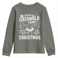 Funny Christmas Vacation Eggnog Youth Sweatshirt Griswold Family Can I Refill Your Eggnogs Xmas Movie - Wonder Print Shop