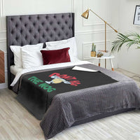 Funny Dont Hog The Nog Christmas Movie Throw Blanket Xmas Vacation Eggnog Moose - Wonder Print Shop