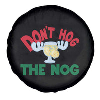 Funny Dont Hog The Nog Christmas Movie Spare Tire Cover Xmas Vacation Eggnog Moose - Wonder Print Shop