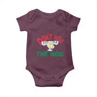 Funny Dont Hog The Nog Christmas Movie Baby Onesie Xmas Vacation Eggnog Moose - Wonder Print Shop
