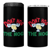 Funny Dont Hog The Nog Christmas Movie 4 in 1 Can Cooler Tumbler Xmas Vacation Eggnog Moose - Wonder Print Shop