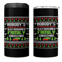 Funny Christmas Vacation Movie 4 in 1 Can Cooler Tumbler Nobodys Walking Out On This Fun Old Fashioned Family Christmas - Wonder Print Shop