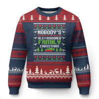 Funny Xmas Vacation Movie Ugly Christmas Sweater Nobodys Walking Out On This Fun Old Fashioned Family Xmas - Wonder Print Shop