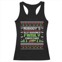 Funny Christmas Vacation Movie Racerback Tank Top Nobodys Walking Out On This Fun Old Fashioned Family Christmas - Wonder Print Shop