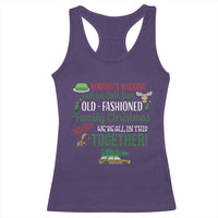 Funny Xmas Vacation Movie Racerback Tank Top Nobody Walking Out On This Fun Old Fashioned Family Christmas - Wonder Print Shop