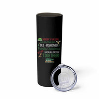 Funny Xmas Vacation Movie Skinny Tumbler Nobody Walking Out On This Fun Old Fashioned Family Christmas - Wonder Print Shop