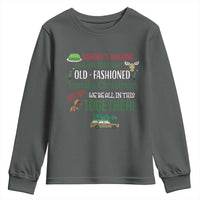 Funny Xmas Vacation Movie Youth Sweatshirt Nobody Walking Out On This Fun Old Fashioned Family Christmas - Wonder Print Shop