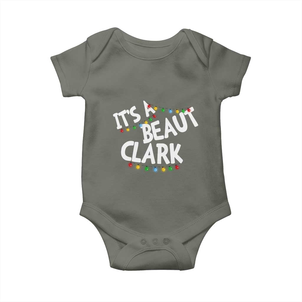 Funny Xmas Movie Its A Beaut Clark Baby Onesie Christmas Vacation Holiday Lights - Wonder Print Shop