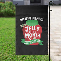 Funny Christmas Vacation Movie Garden Flag Official Member Jelly Of The Month Club - Wonder Print Shop