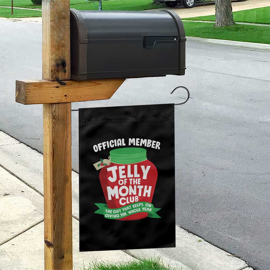 Funny Christmas Vacation Movie Garden Flag Official Member Jelly Of The Month Club - Wonder Print Shop