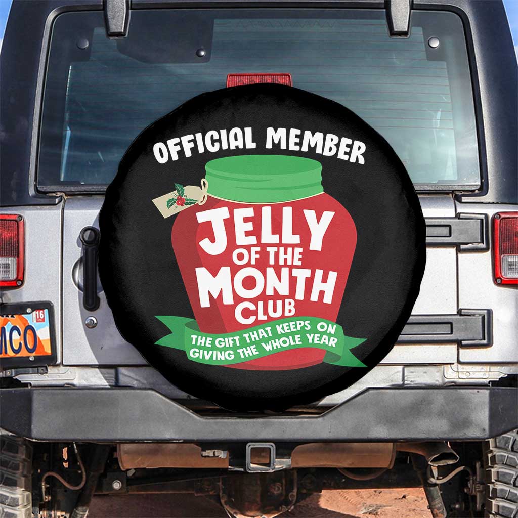 Funny Christmas Vacation Movie Spare Tire Cover Official Member Jelly Of The Month Club - Wonder Print Shop