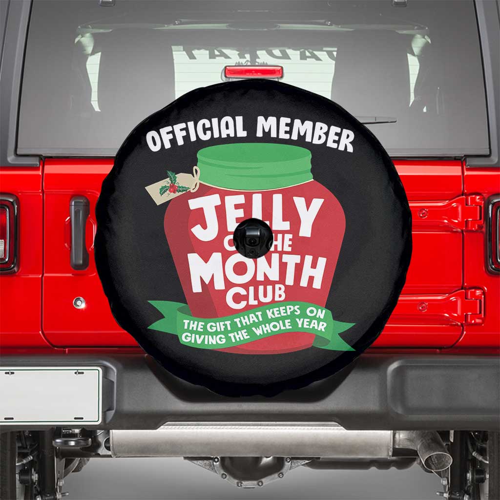Funny Christmas Vacation Movie Spare Tire Cover Official Member Jelly Of The Month Club - Wonder Print Shop